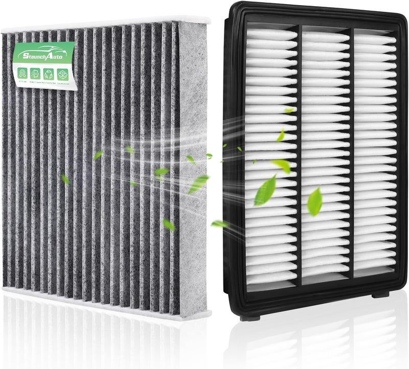 StaunchAuto Engine & Cabin Air Filter for Hyundai Tucson 2016-2021, Kia Sportage 2017-2022 Air filter for Car Replacement 97133-D1000 CA12065 Automotive Accessories-2 Pack - Image 1